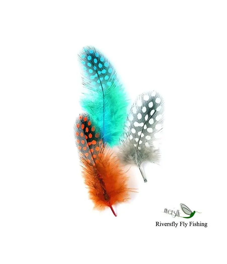 Guinea Fowl Plumage Hackles