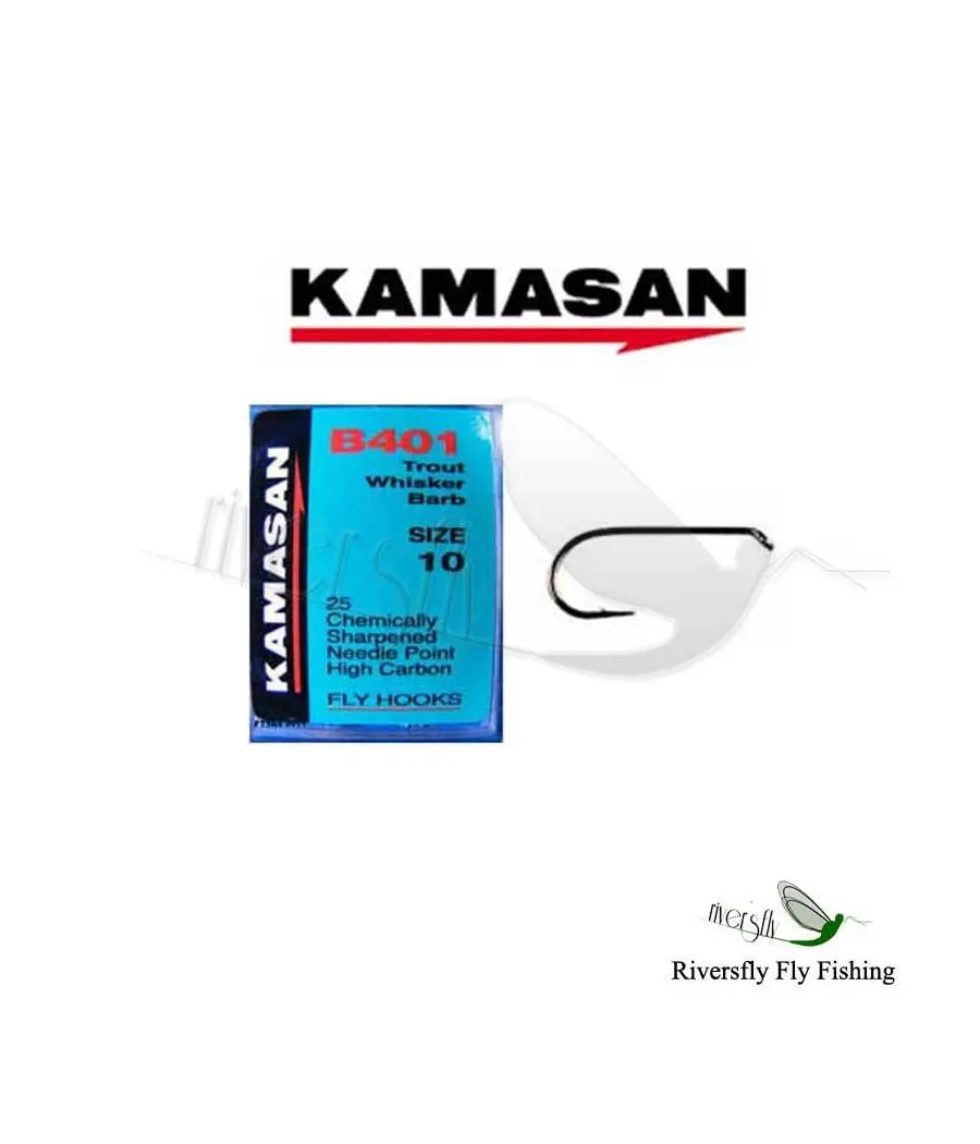 Hameçons Kamasan B401 Round Bend Hameçons Kamasan B401 Round Bend