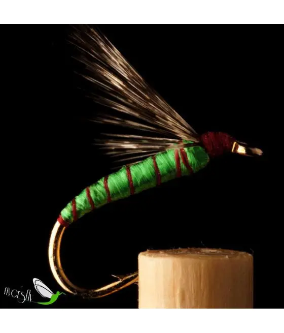 Pardo Green Floss Wey Fly