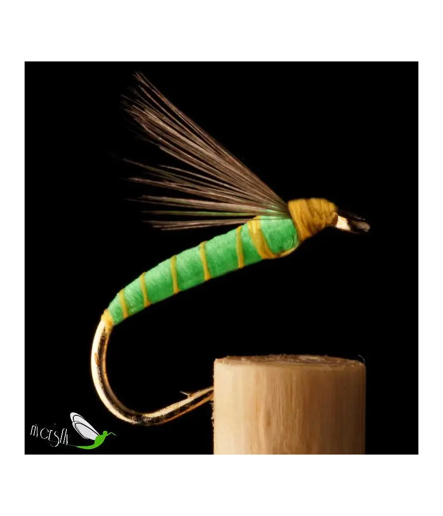 Green Fluor Wet Fly