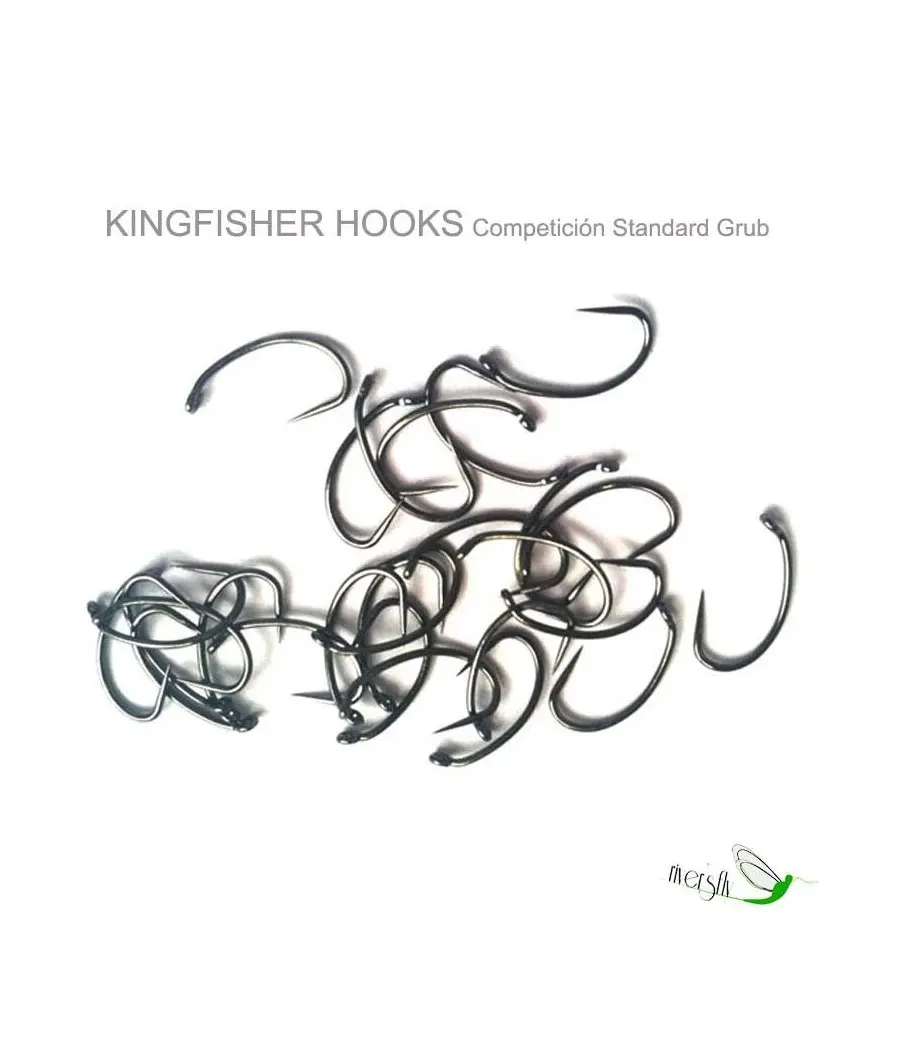 Kingfisher Standard Grub Fly Hooks