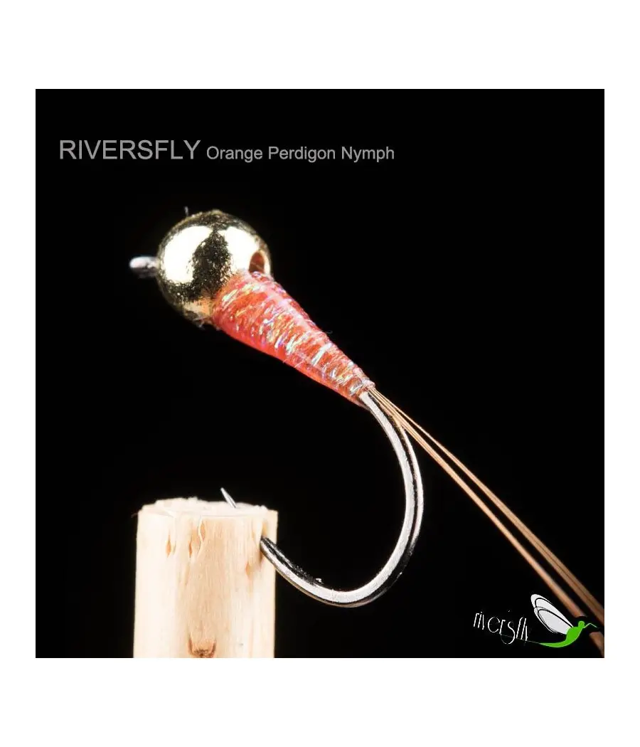 Orange Perdigon Nimph