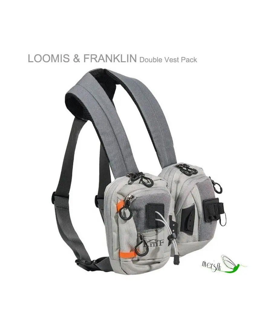 Gilet de Pêche Double Vest Pack de Loomis & Franklin