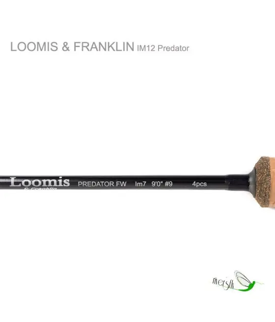 Cannes à mouche Predator IM12 de Loomis & Franklin