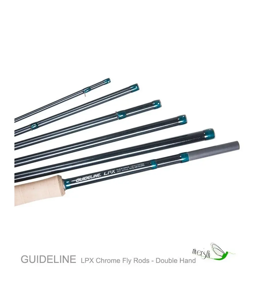 Canne a Mouche LPX Chrome de Guideline