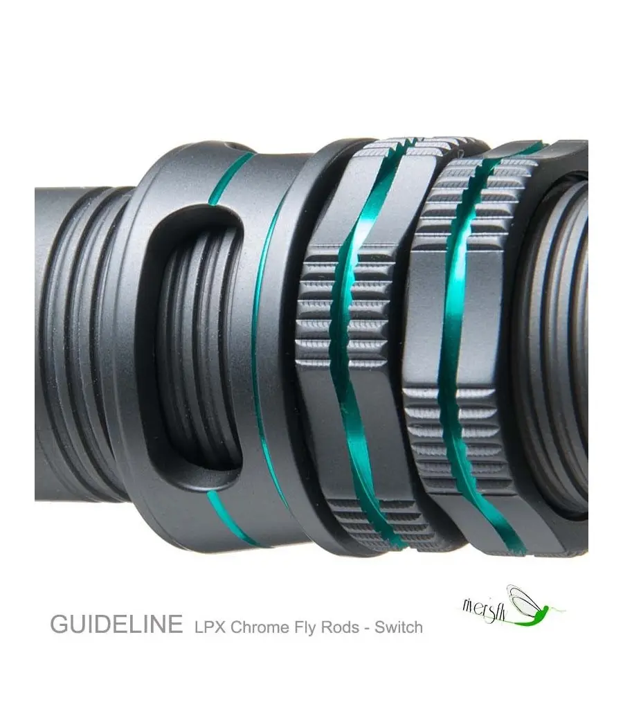 Cañas de mosca Switch LPX Chrome de Guideline