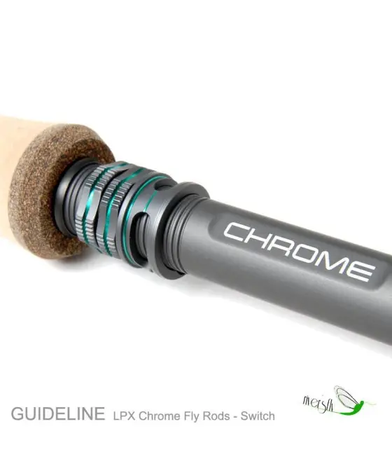 Canne a Mouche Switch LPX Chrome de Guideline Canne a Mouche Switch LPX Chrome de Guideline