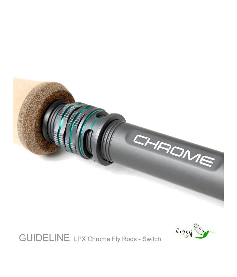 Cañas de mosca Switch LPX Chrome de Guideline