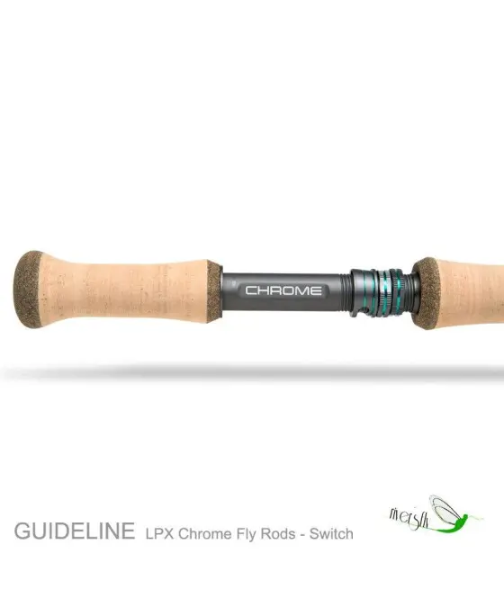 Canne a Mouche Switch LPX Chrome de Guideline Canne a Mouche Switch LPX Chrome de Guideline