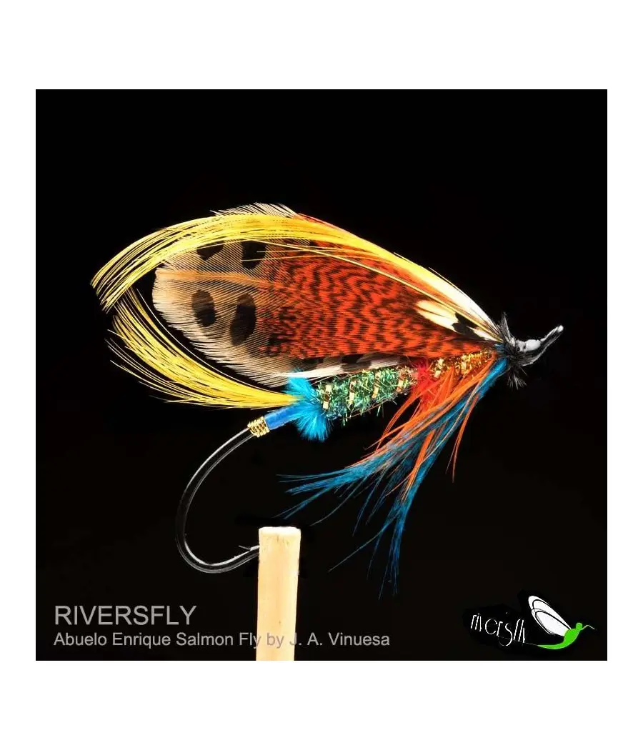 Mosca de Salmón Dusty Miller by Paco Porto