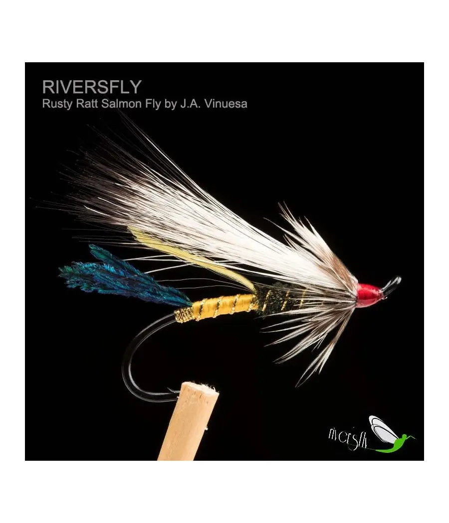 Mouche Saumon Rusty Rat