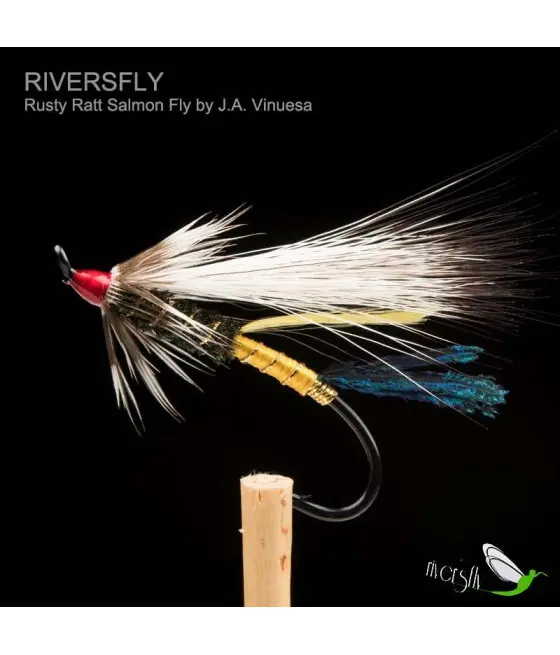 Mouche Saumon Rusty Rat