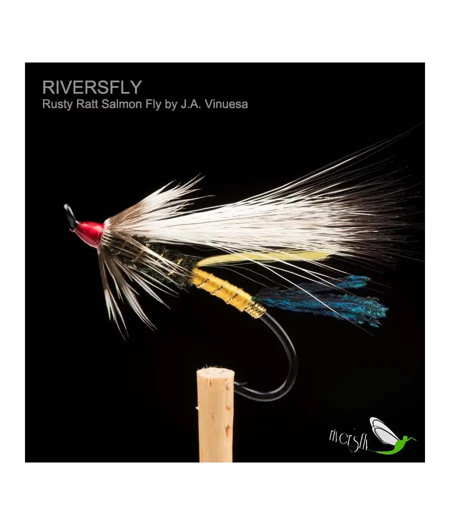 Mosca de Salmón Rusty Rat