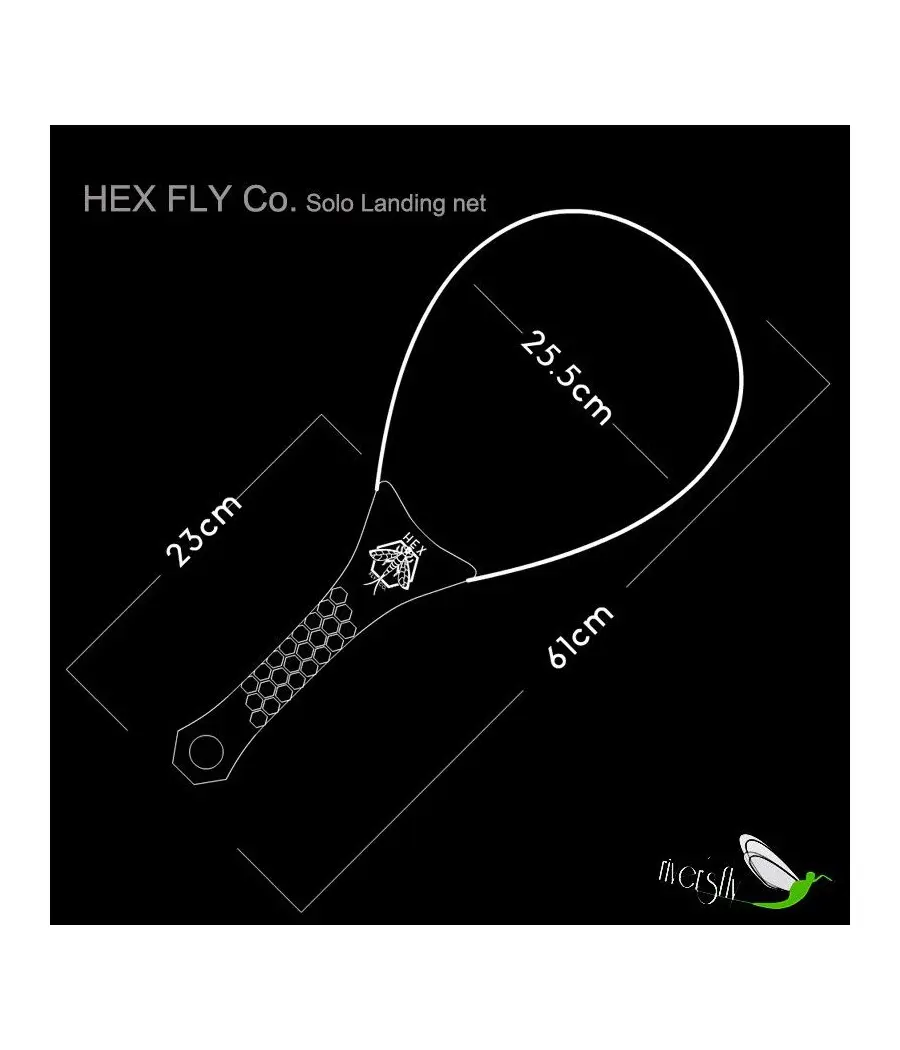 Épuisettes SOLO de Hex Fly Co