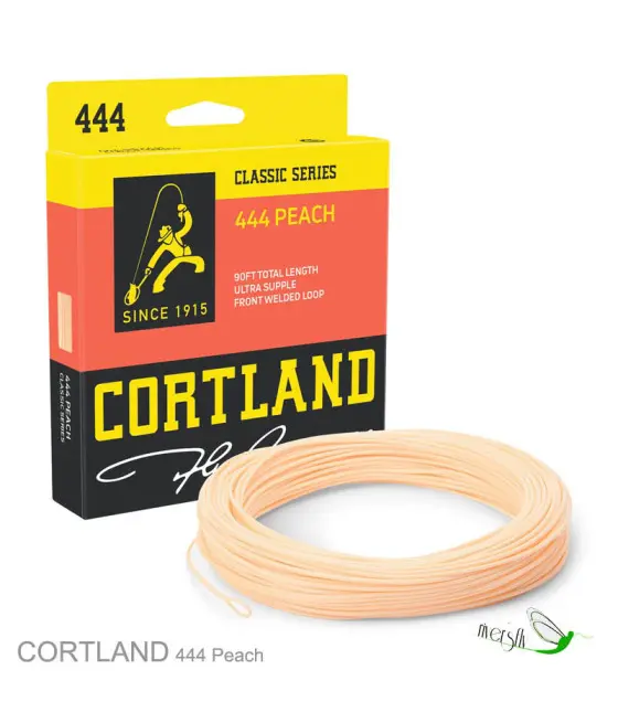 Cortland 444 WF Peach Fly Line