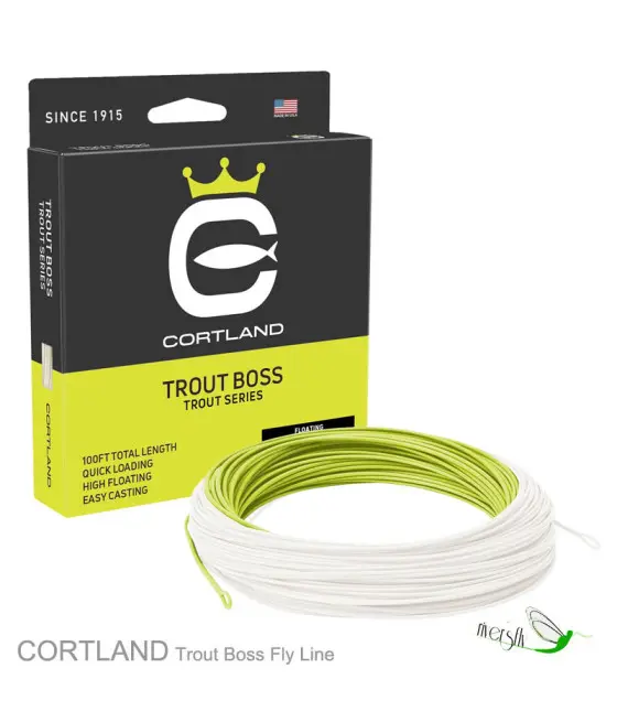 Línea Cortland Trout Boss