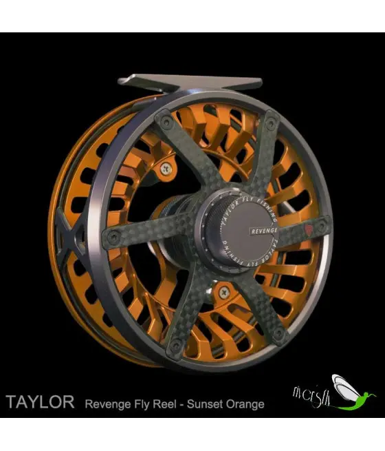 Carrete de pesca con mosca Taylor Revenge
