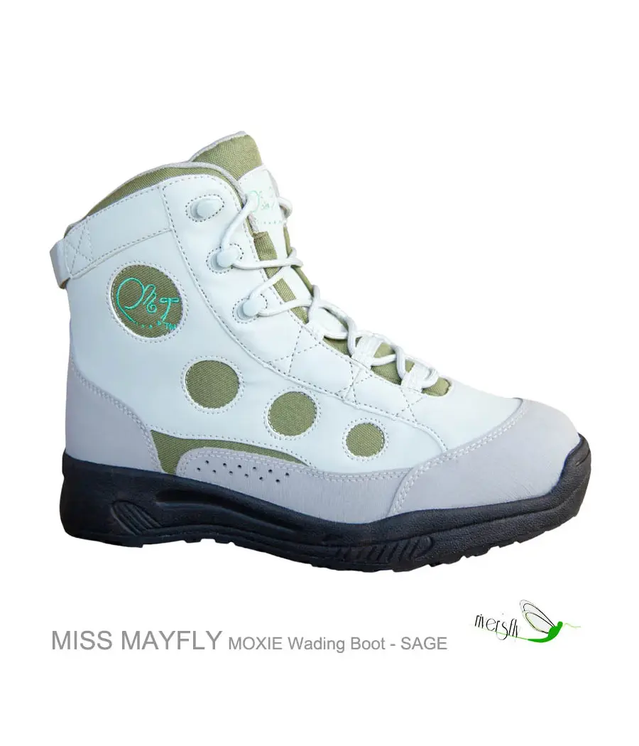 Chaussures de Wading Miss Mayfly Moxie Semelle Rubber
