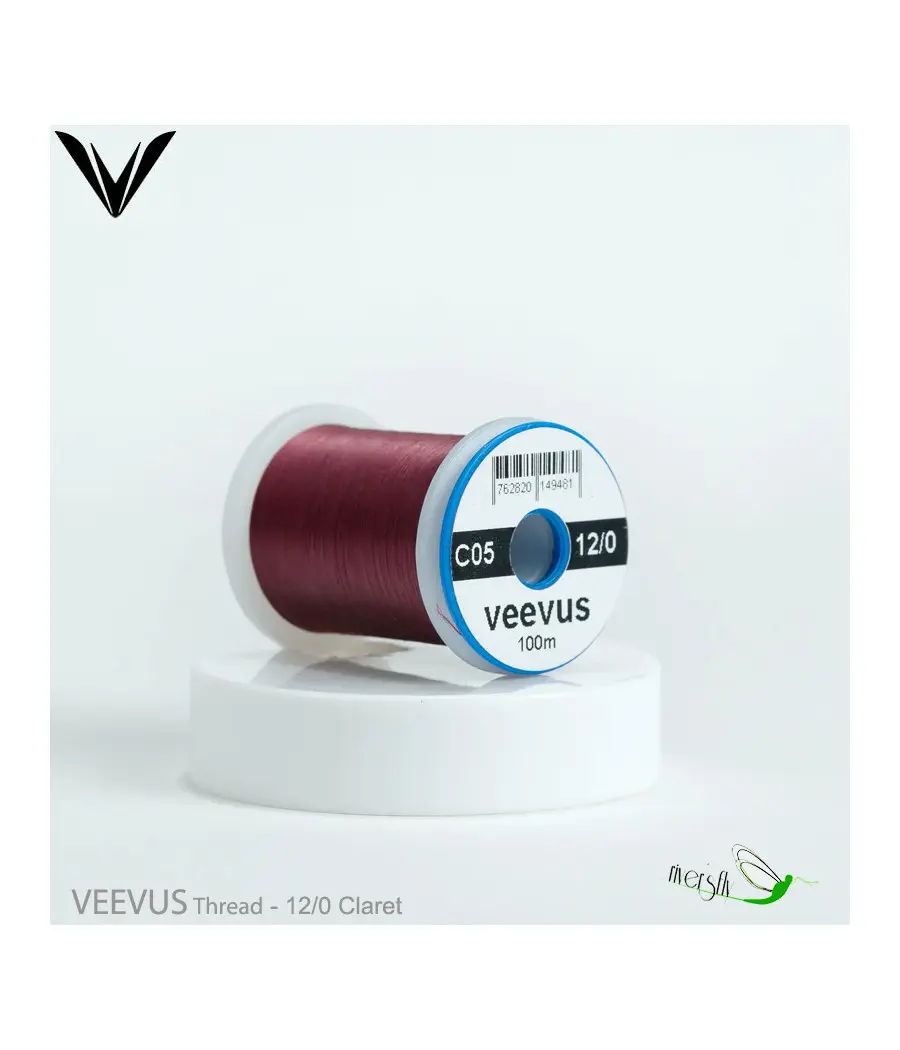 Hilo de montaje de moscas Veevus 12/0