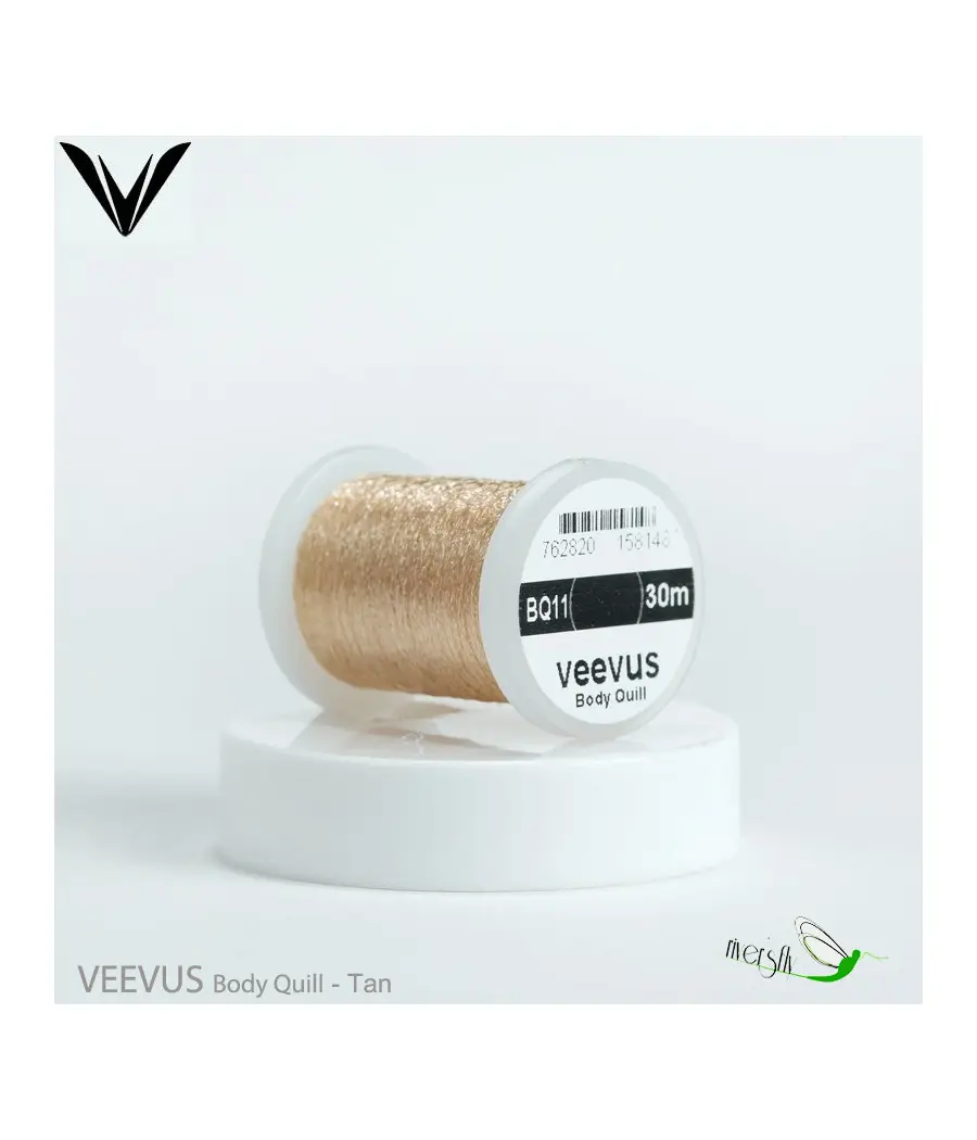 Hilo montaje de moscas Veevus Body Quill