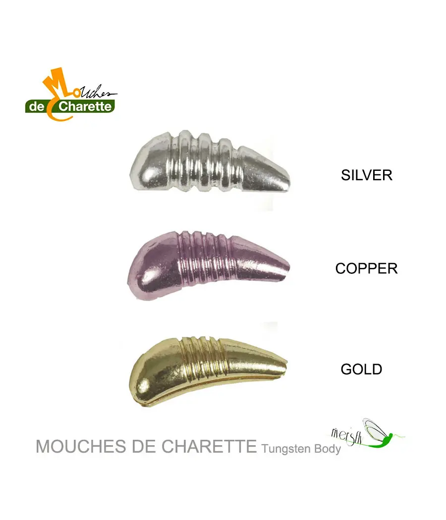 Tungsten Body Mouches de Charette Tungsten Body Mouches de Charette