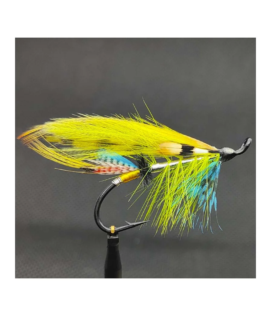 Silver Canary Salmon Fly