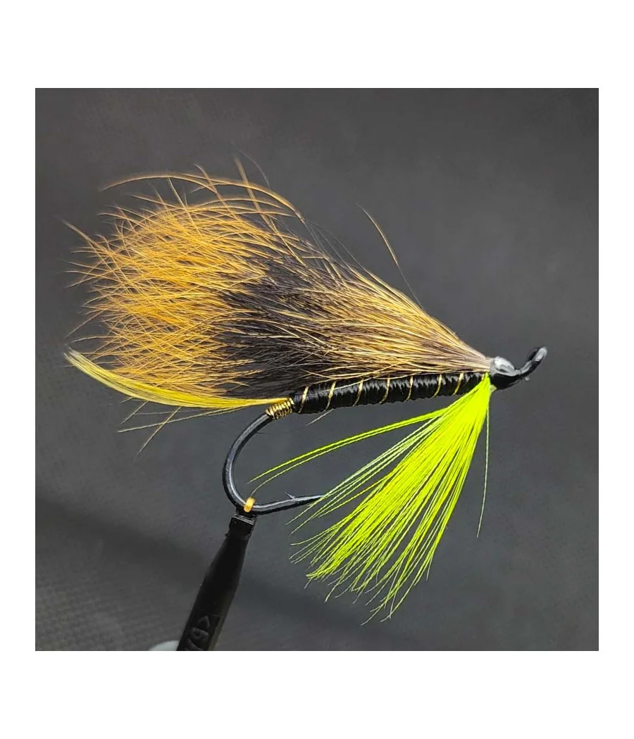 Yellow Hairy Mary Salmon Fly