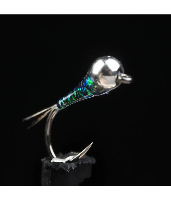 Nimphe Perdigon Peacock Pêche á la Mouche