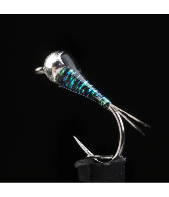 Nimphe Perdigon Peacock Pêche á la Mouche