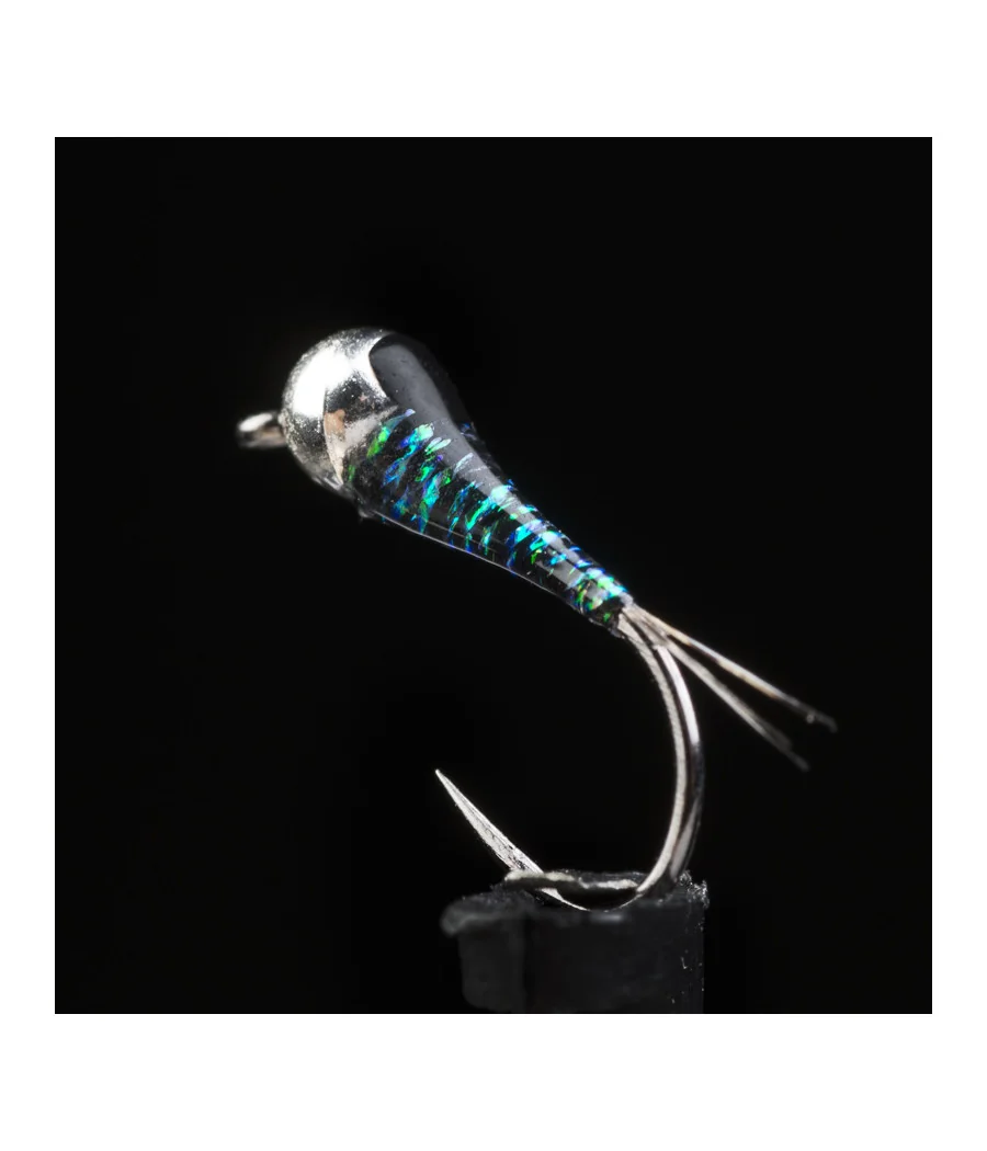 Nimphe Perdigon Peacock Pêche á la Mouche