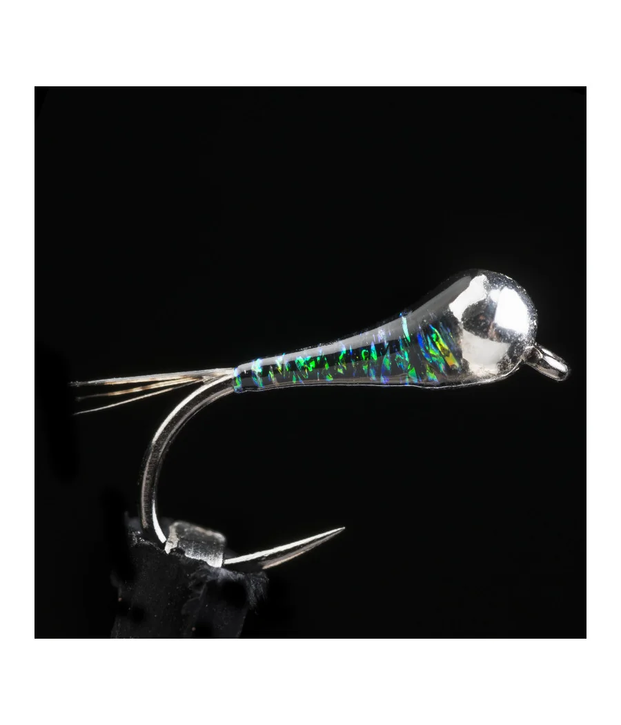 Nimphe Perdigon Peacock Pêche á la Mouche