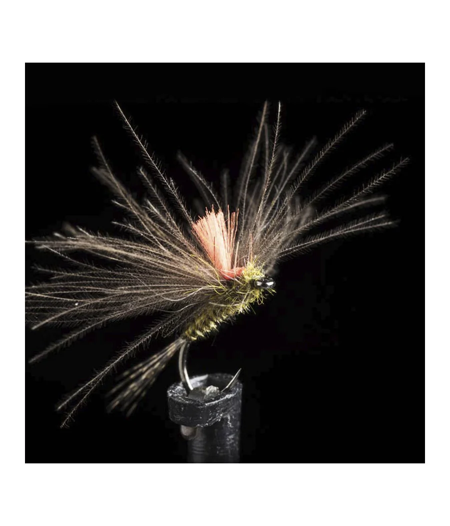 Efemera Oliva CDC Pesca con Mosca