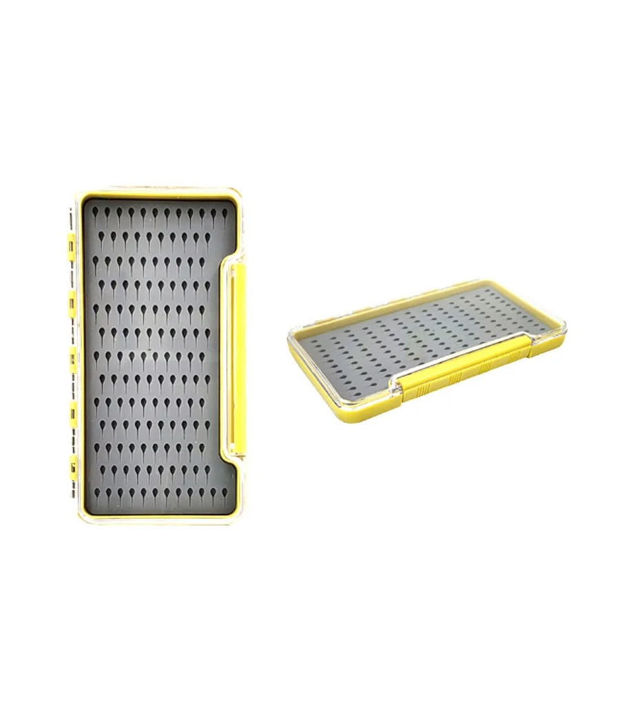 Caja de Moscas Tear Drop Silicona Pesca con Mosca