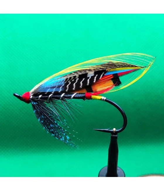 Black Doctor Salmon Fly