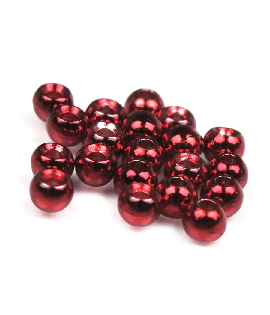 Cyclops Tungsten Beads Metallic Red by Kingfisher