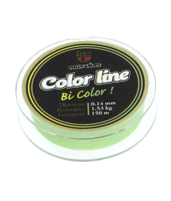 Nylon Pezon & Michel Color Line Bi-Color Green-Yellow