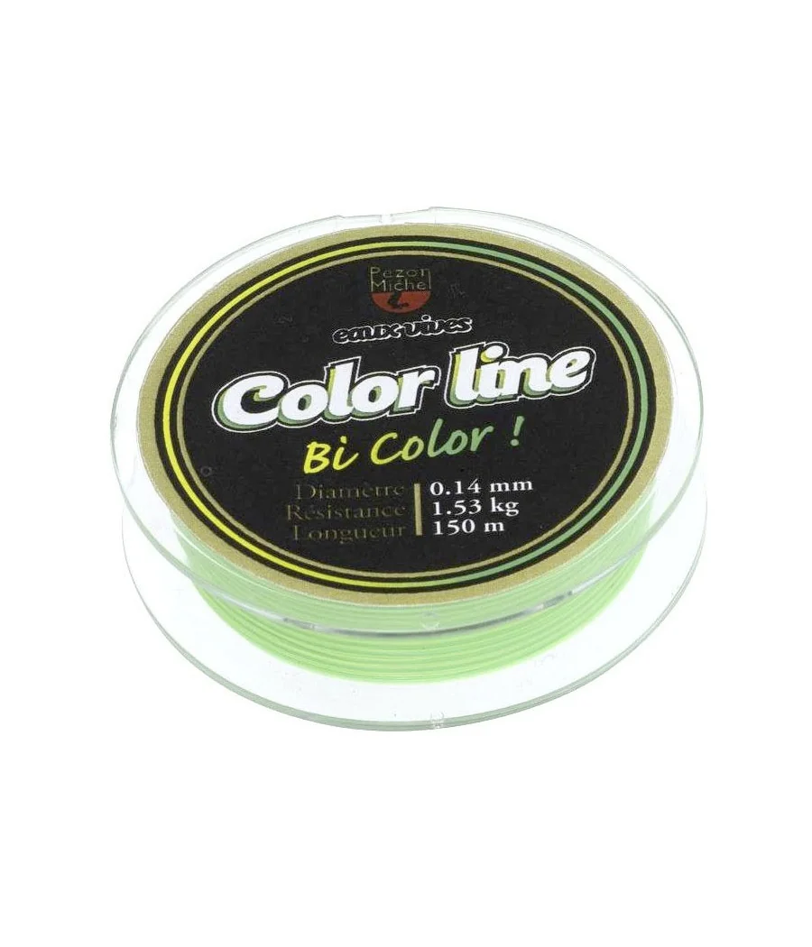 Nylon Pezon & Michel Color Line Bi-Color Green-Yellow