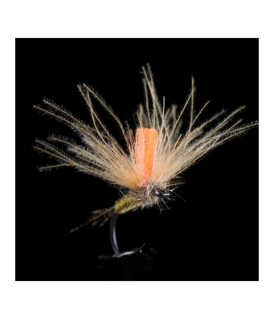 Golden Olive CDC May Fly by Riversfly