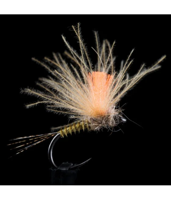 Efemera Golden Olive CDC Mosca de Pesca