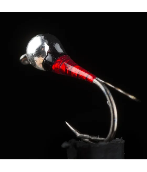 Perdigón Bermellón Pesca con Mosca