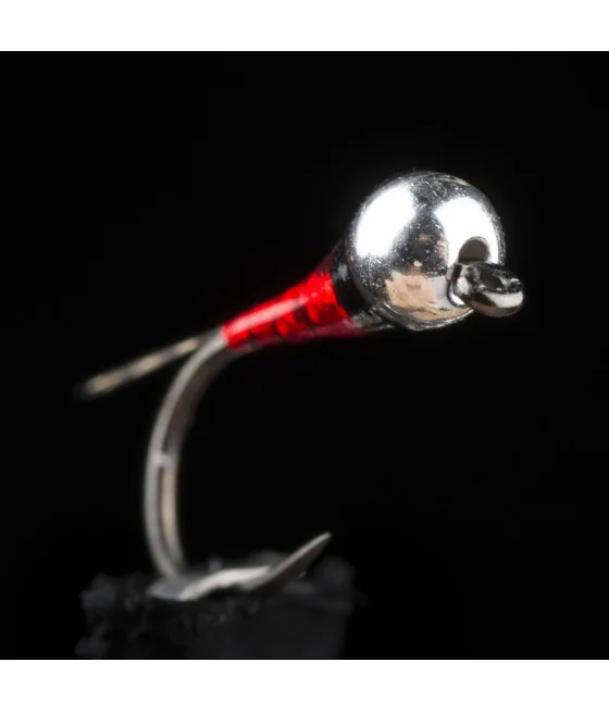 Perdigón Bermellón Pesca con Mosca