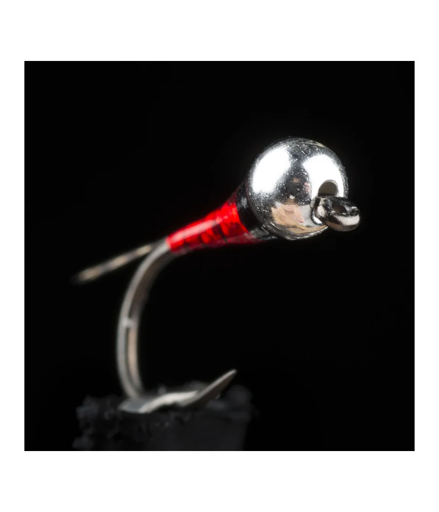 Perdigón Bermellón Pesca con Mosca