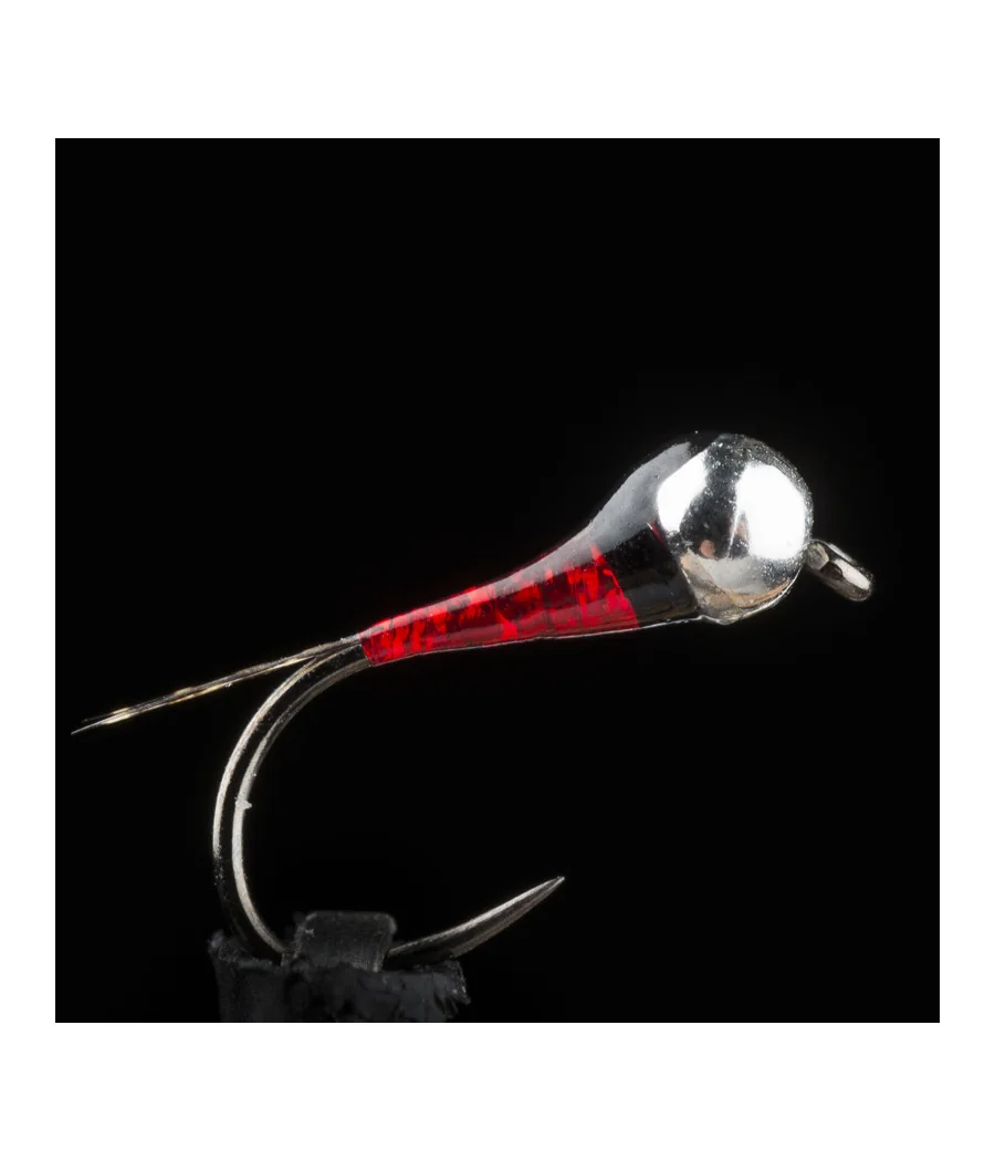 Perdigón Bermellón Pesca con Mosca