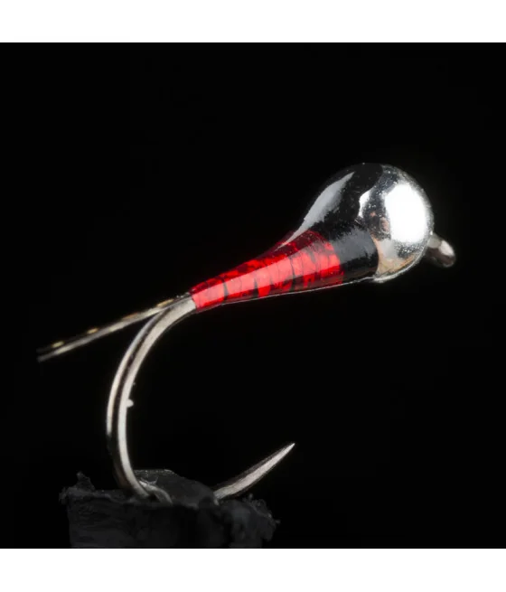 Perdigón Bermellón Pesca con Mosca