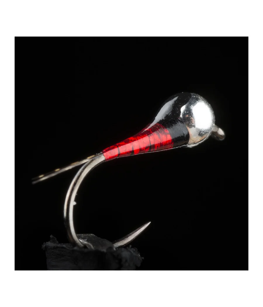 Perdigón Bermellón Pesca con Mosca