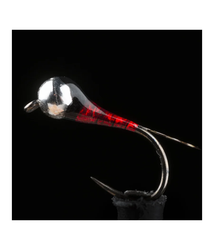 Perdigón Bermellón Pesca con Mosca