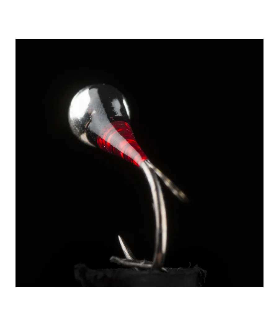 Perdigón Bermellón Pesca con Mosca