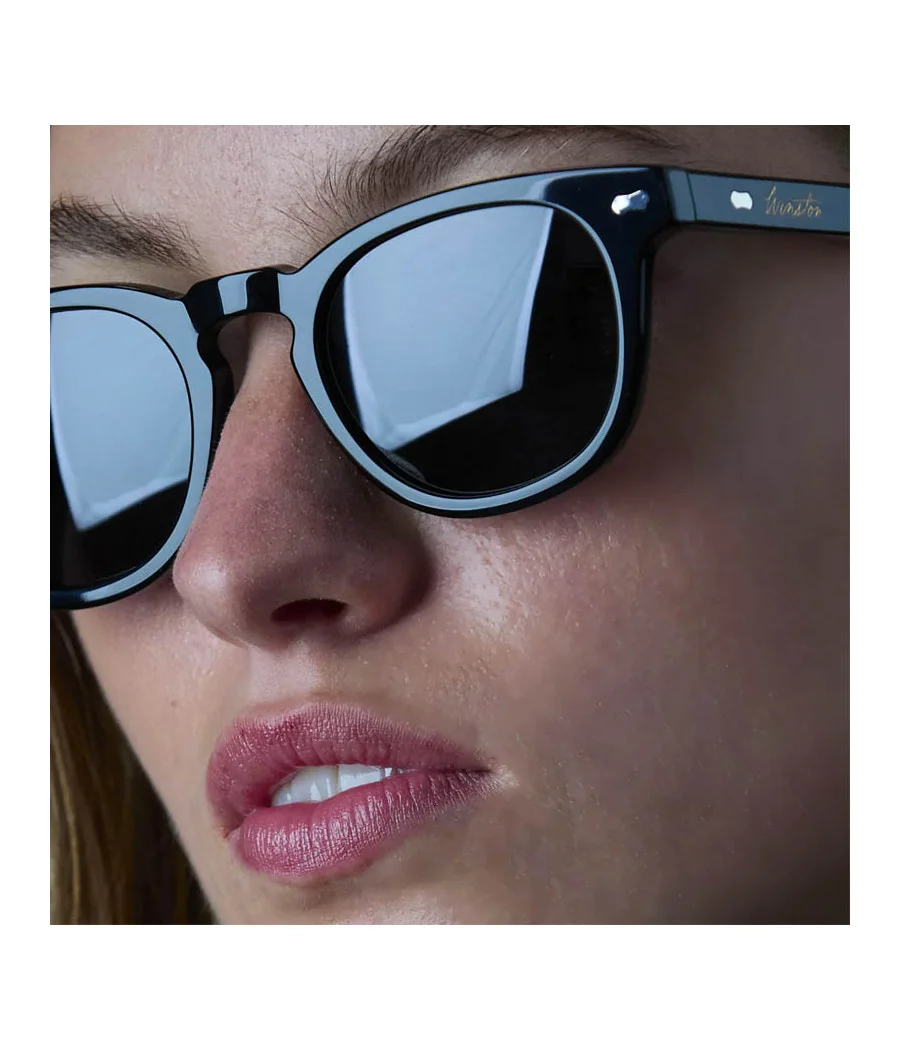 Polarized Winston Classic Sunglasses Black