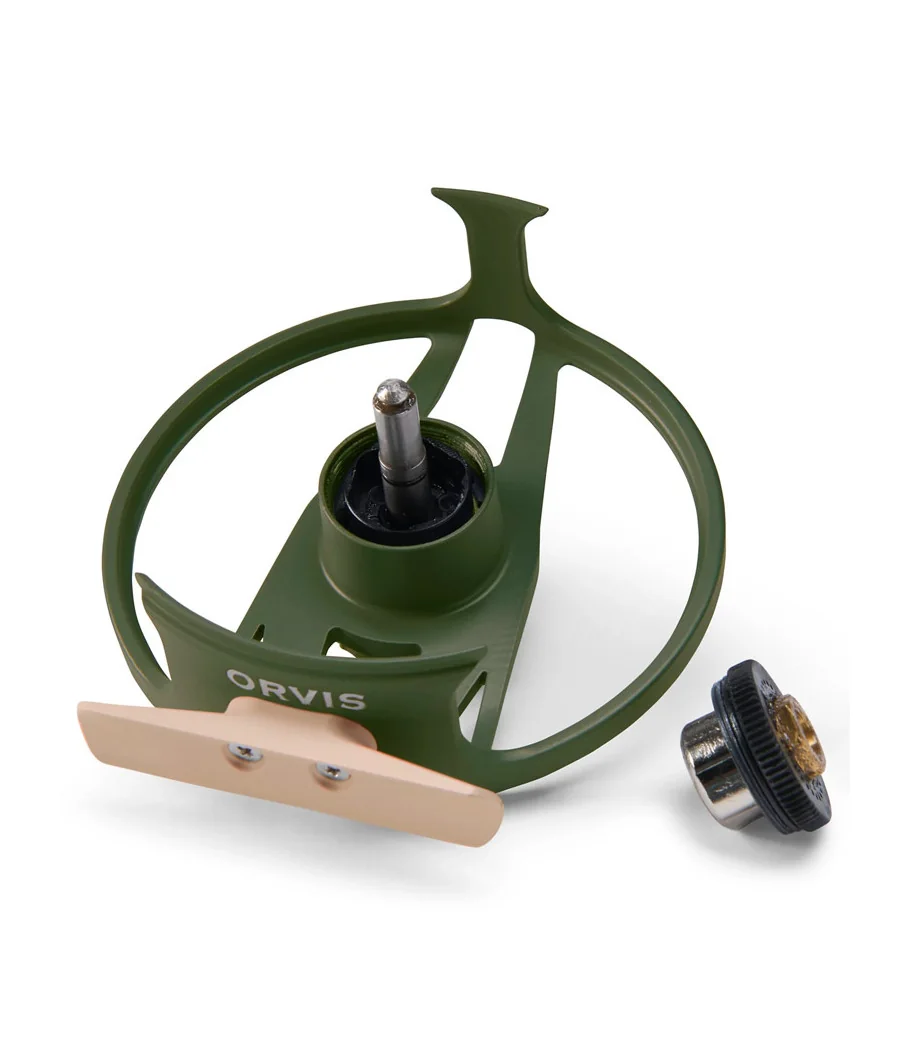 Orvis Clearwater Fly Fishing Reel Dark Pine