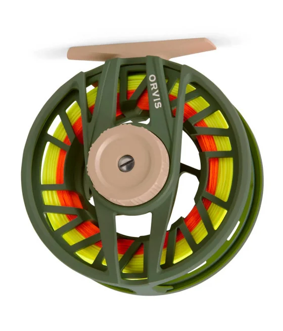 Orvis Clearwater Fly Fishing Reel Dark Pine